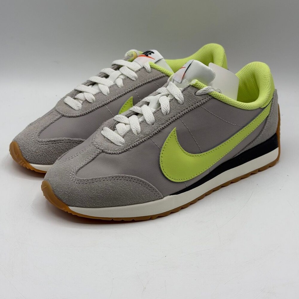 Nike Pacific HM4771-203 Lemon Twist Womens Size US 7 Gray Yellow Suede Gum Shoes